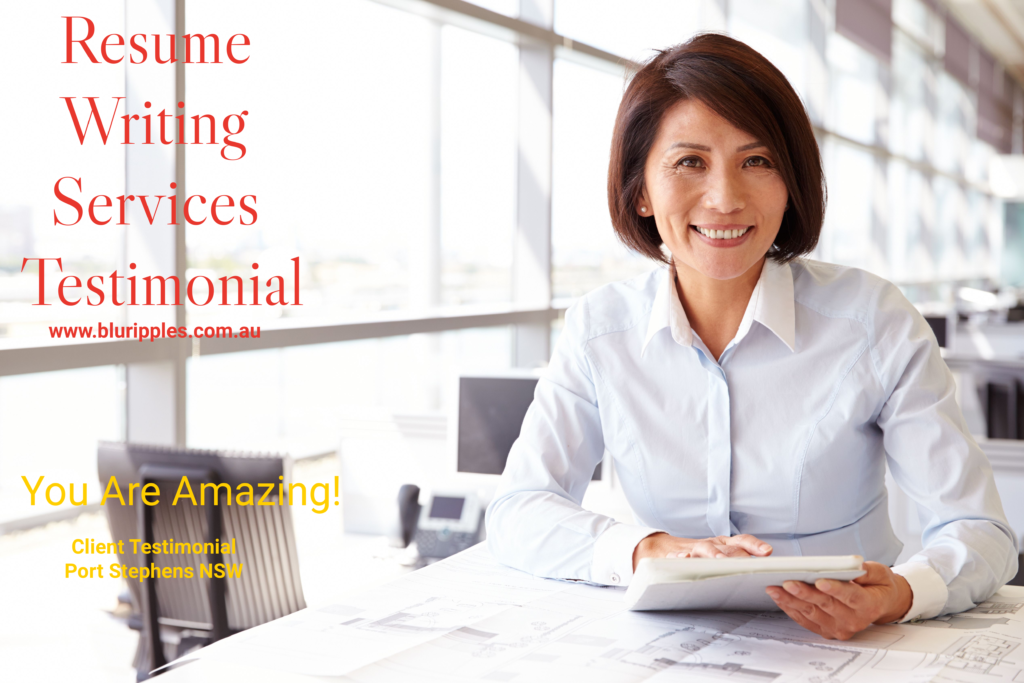 Blu Ripples Resume Reviews Port Stephens NSW