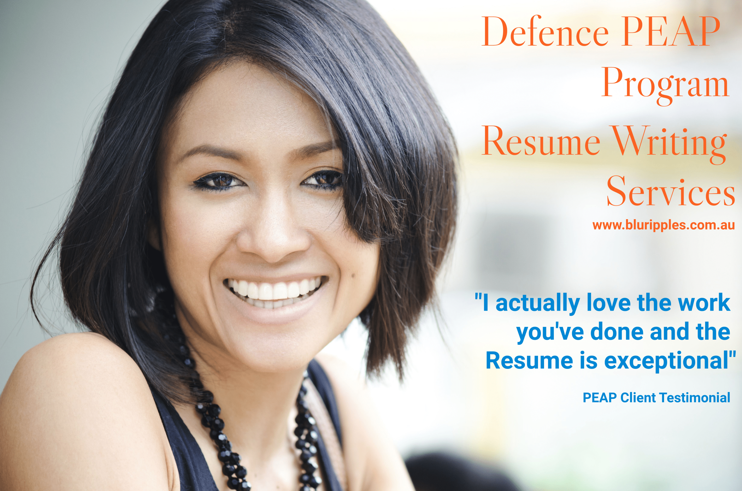Blu Ripples PEAP Services Resume Writing Services - Created An Exceptional Resume For Me - Client Testimonial Fern Bay NSW